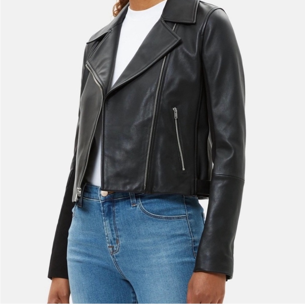 Theory Moto Leather Jacket (P)